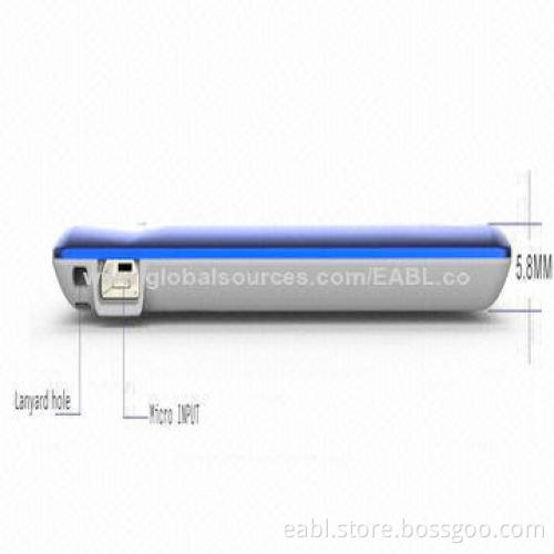 New Arrival Card Design Power Banks for Smartphones, w/ 1400mAh/A Grade Li-polymer Battery, OEM/ODM